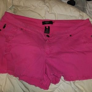 Hot pink torrid shorts